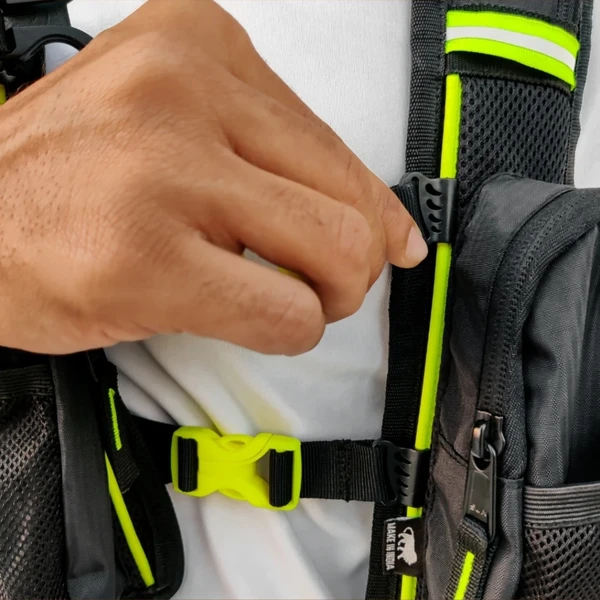 Raida Hydration Backpack Ultra | Hi-viz (with Included Hydration Bladder) 