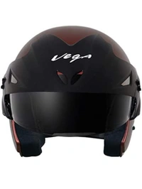Vega Cruiser W/P Dull Burgundy Helmet - M
