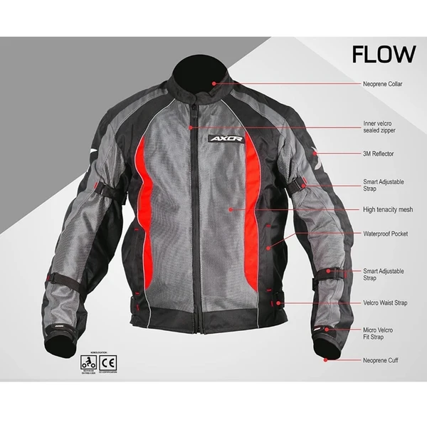 Axor Flow Red Jacket  - M