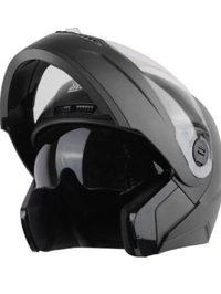Steelbird SBA-7 ISS Dashing Black with Inner Smoke Visor - M