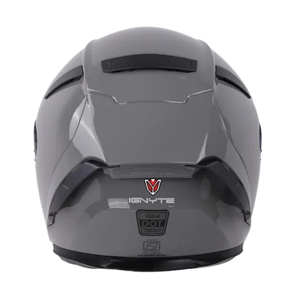 Ignyte IGNYTE IGN-4 Titanium Gloss Grey Helmet - M