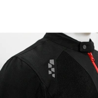 Raida BOLT Motorcycle Riding Jacket (Black Red) - XL