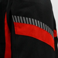 Raida BOLT Motorcycle Riding Jacket (Black Red) - XL