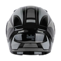 Steelbird SBA-21 AIR Carbon Glossy Black with Grey (with Inner Sun Shield) - L