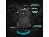 Grand Pitstop GR Pack Anti Theft Backpack for Bikers (Matte)
