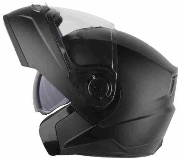 Steelbird SBA-7 ISS Dashing Black with Inner Smoke Visor - L