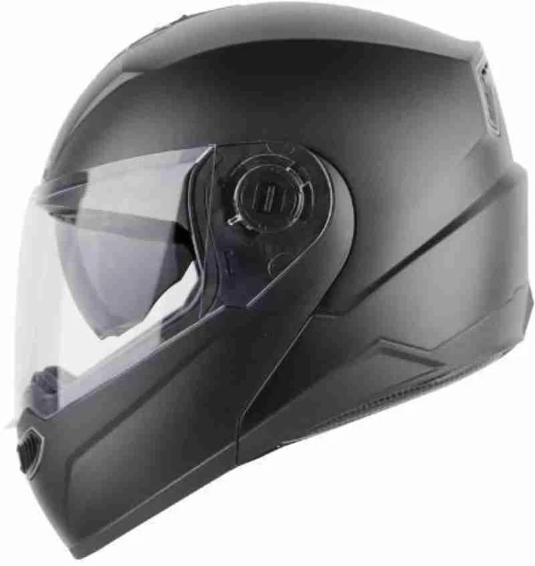 Steelbird SBA-7 ISS Dashing Black with Inner Smoke Visor - L