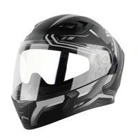 Steelbird SBA-21 Ultimate Race Matte Black with Grey (with Inner Sun Shield)  - M