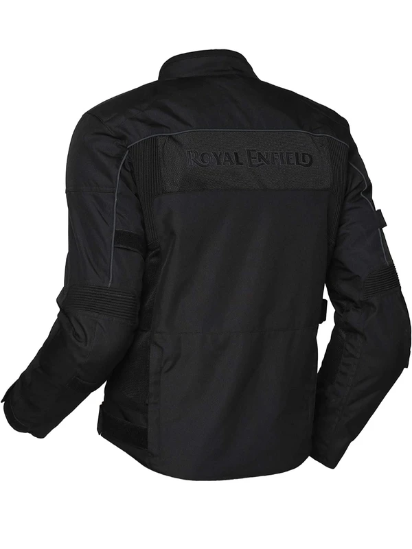 Royal Enfield Explorer V3 Men's Riding Jacket (Black)  - L