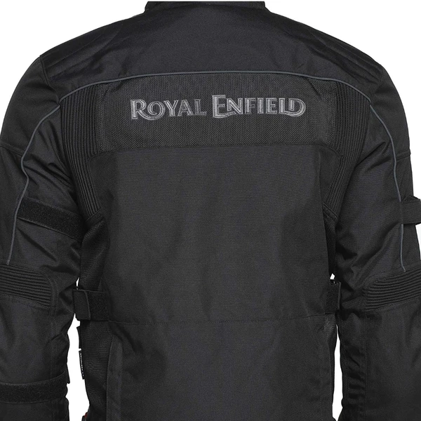 Royal Enfield Explorer V3 Men's Riding Jacket (Black)  - L