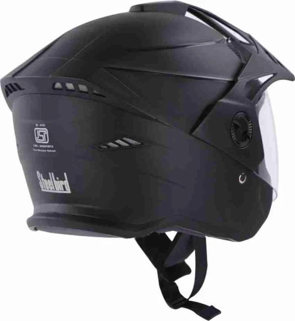 Steelbird SBH-23 AVA Dashing Black (ISS)  - M