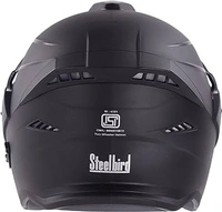 Steelbird SBH-23 AVA Dashing Black (ISS)  - M