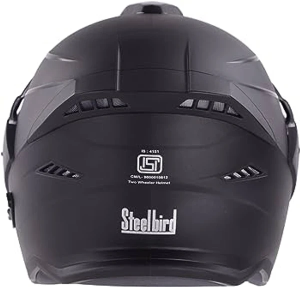 Steelbird SBH-23 AVA Dashing Black (ISS)  - M