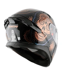 Axor Apex Trance Full Face Helmet – Black Gold - L