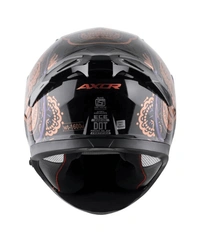 Axor Apex Trance Full Face Helmet – Black Gold - L