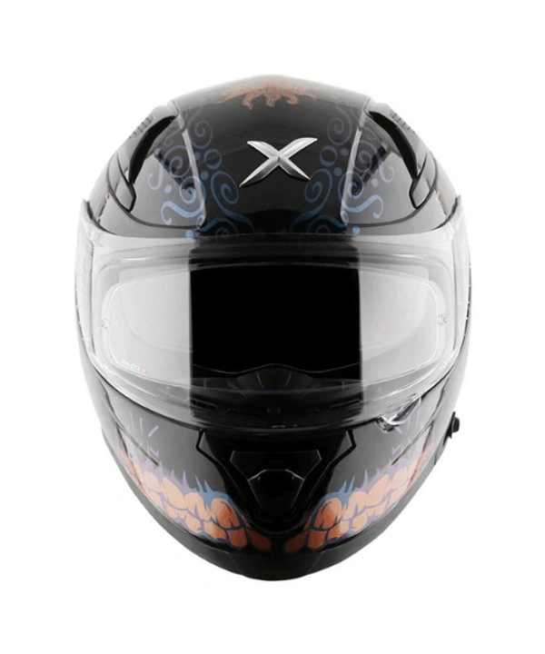 Axor Apex Trance Full Face Helmet – Black Gold - L