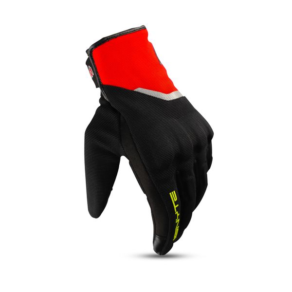 Ignyte Aqua Red Waterproof Riding Gloves  - M