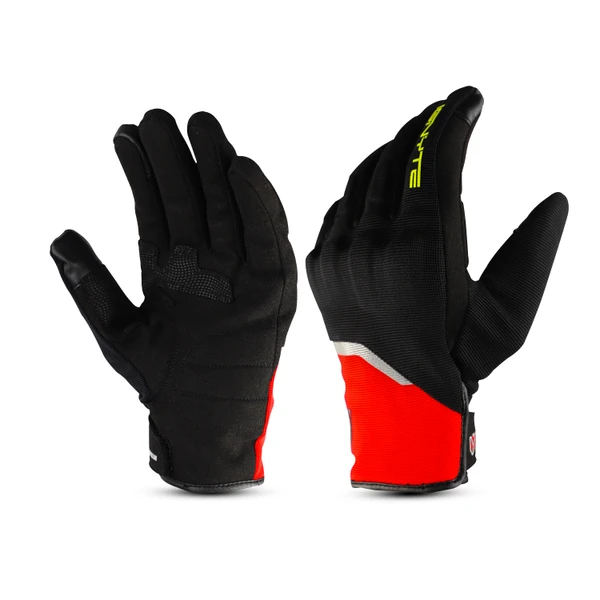 Ignyte Aqua Red Waterproof Riding Gloves  - M