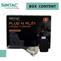 Simtac YEZDI Roadster, Scrambler, Adventure Compatible Simtac | [V6.0] | PNP Hazard Flasher / Adapter / Module | YZD-WS6
