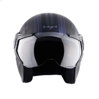 Vega Jet Marvel Black Panther Edition Dull Black Helmet - M