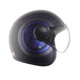 Vega Jet Marvel Black Panther Edition Dull Black Helmet - M