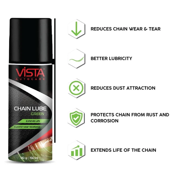 Vista Chain Lube Green 150ML