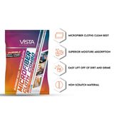 Vista Microfiber Cloth Combo (Pack Of 3)