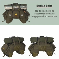 MOTARD Bombardier 65Liters + 15 Liters | 100% Waterproof Motorcycle Tail Bag