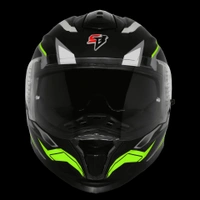 Steelbird SBH-57 ISS Fighter F7 Glossy Black/ Grey  - L