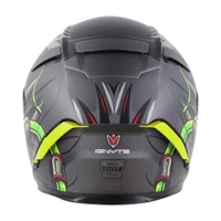 Ignyte IGNYTE IGN-4 Trever ISI/DOT Certified Full Face Helmet Helmet  (Grey) Matt Finish - M