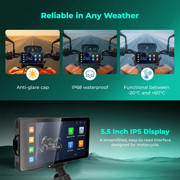 Simtac Motorcycle Navigation System – M10D