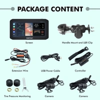Simtac Motorcycle Navigation DVR & Display Screen  – M6DT