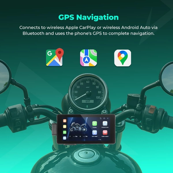 Simtac Motorcycle Navigation System – M10DT