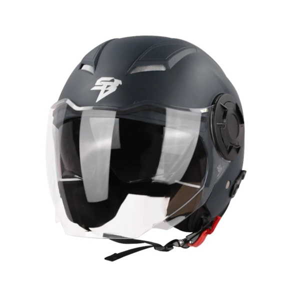 Steelbird SBH-31 DRX Dashing Black with Inner Sun Shield - L