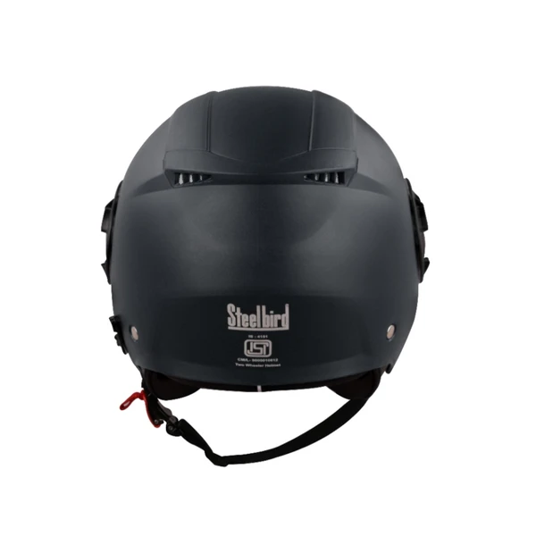 Steelbird SBH-31 DRX Dashing Black with Inner Sun Shield - L