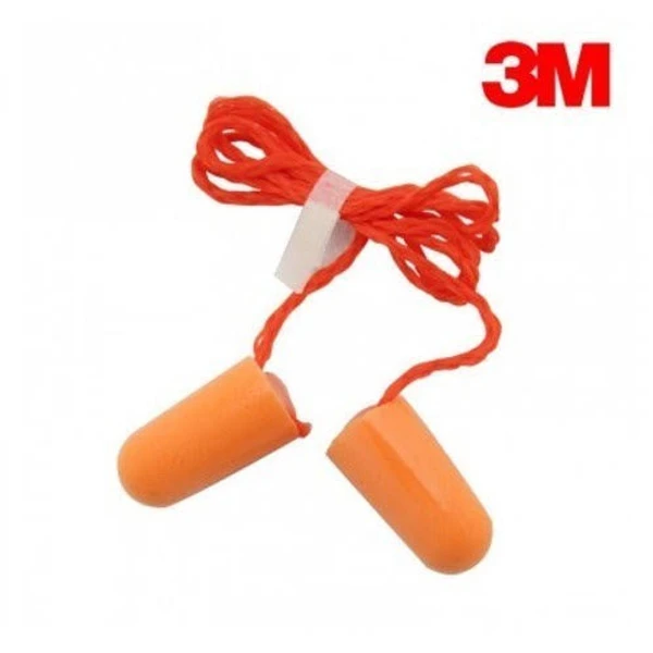 3M Corded Disposable Ear Plugs (Pack Of 5)