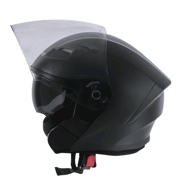 Steelbird SBA-17 RDX ISS Dashing Black (FREE SMOKE VISOR)  - L