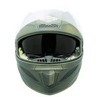 Steelbird SBH-25 ISS BREEZE ON Ombre Matte D. Storm with B. Green - L