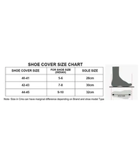 Steelbird Shoe Cover – Waterproof Boot Covers for Riding - 44-46