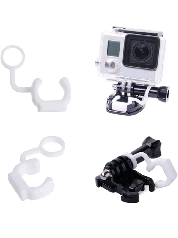 Action Pro 2 x Silicone Rubber Locking Plug Compatible for All Action Cameras 