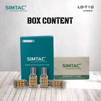 Simtac | T10 LED 360° Reflecting Bulb for TVS APACHE | NTORQ | Led Indicator Bulbs | T10