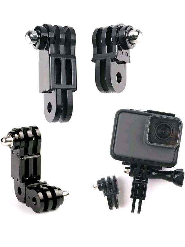 Action Pro Action Cameras Same Direction Straight Joints Connection Mount Adapter Accessories Compatible with GoPro Hero DJI osmo