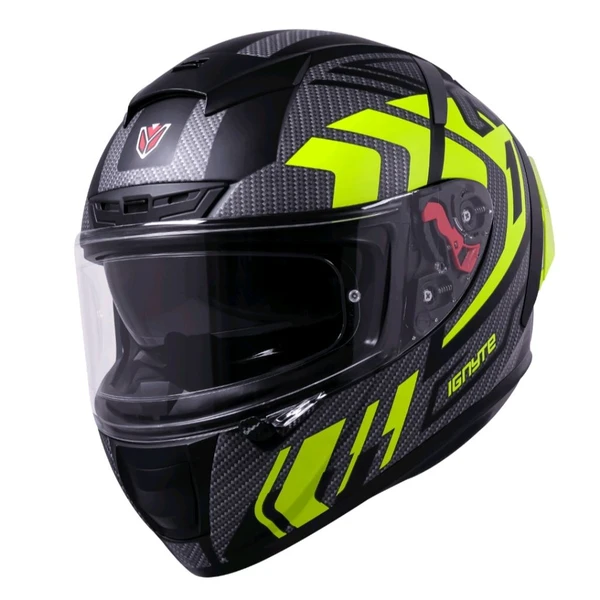 Ignyte IGN-4 ISS Atomixx Glossy Black Neon  - M