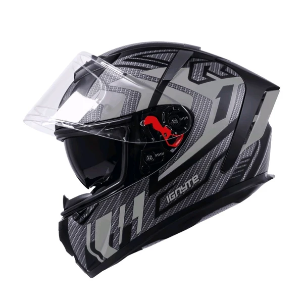 Ignyte IGN-4 ISS Atomixx Glossy Black Grey - M