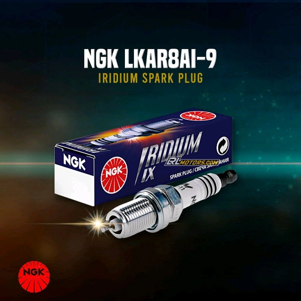 NGK LKAR8AI-9 Iridium Spark Plug for Bikes