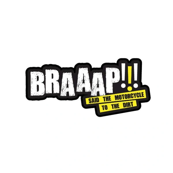 Motofy Sticker (Braaap) 