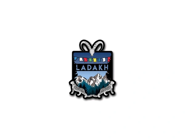 Motofy Sticker (Ladakh Horns) 