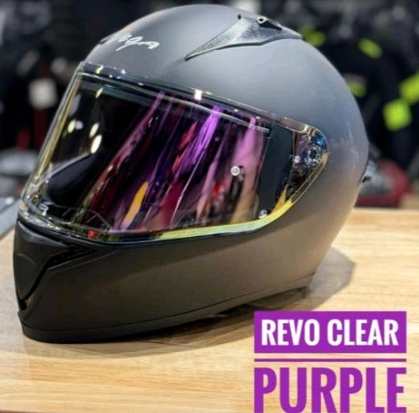 Vega Bolt Night Vision Visor with Pinlock Ready (Purple) BACK ORDER 