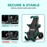 Simtac SIMTAC Spider Grip Mobile Holder with Universal Fitment for Bike & Scooters | MH02