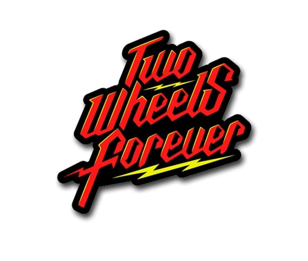 Motofy Sticker (Two Wheels Forever) 